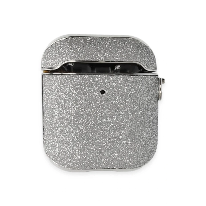 BFS Airpods 2 (2.nesil) Spell Simli Kılıf - Gümüş