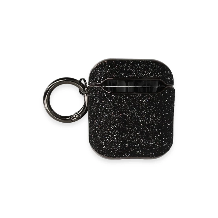 BFS Airpods 2 (2.nesil) Spell Simli Kılıf - Siyah