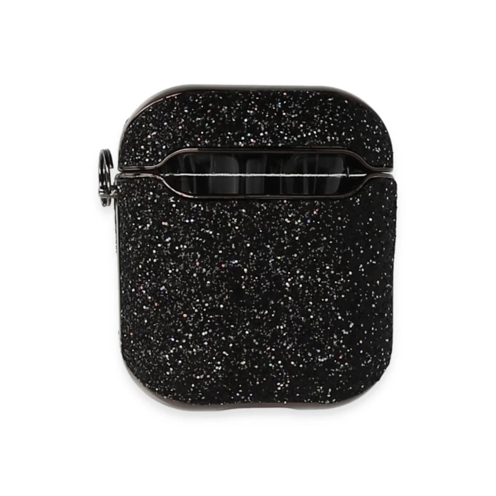 BFS Airpods 2 (2.nesil) Spell Simli Kılıf - Siyah