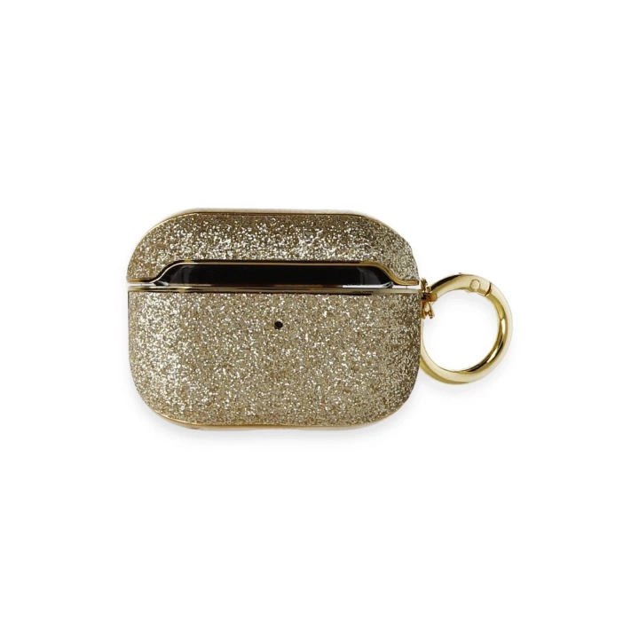 BFS Airpods 3 (3.nesil) Spell Simli Kılıf - Gold