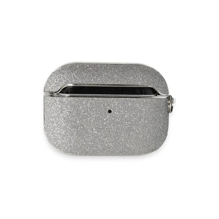BFS Airpods 3 (3.nesil) Spell Simli Kılıf - Gümüş