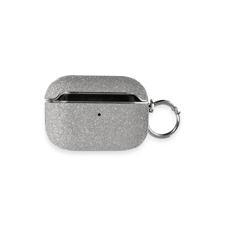 BFS Airpods 3 (3.nesil) Spell Simli Kılıf - Gümüş