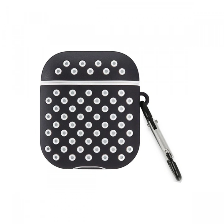 BFS  Airpods 3 (3.nesil) Spor Delikli Kılıf - Siyah-Beyaz