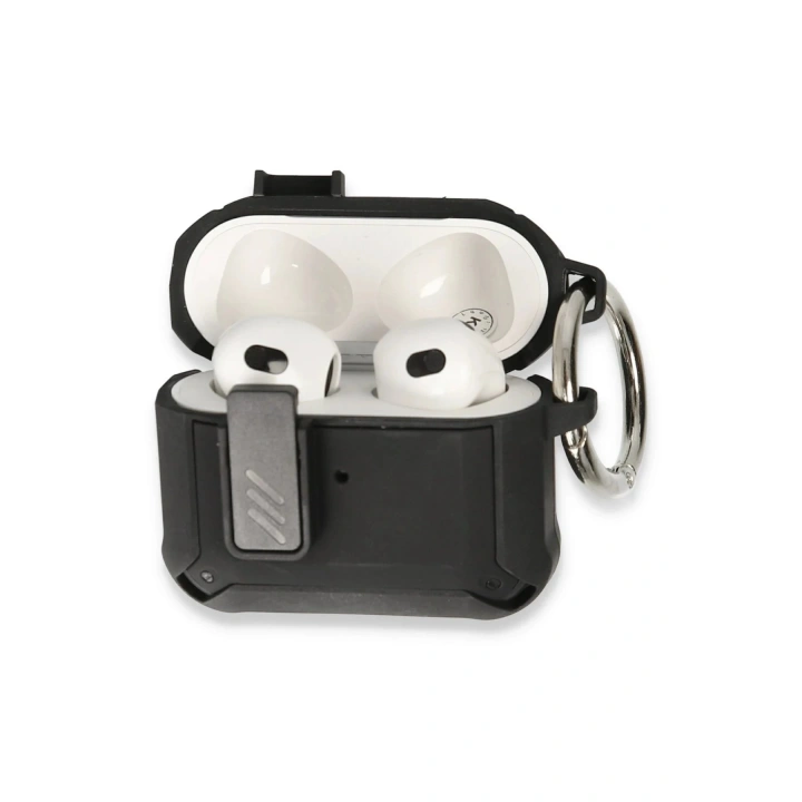 BFS Airpods 3 (3.nesil) Truva Kılıf - Siyah