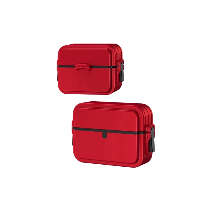 BFS Airpods Pro 2 (2.nesil) 404 Kilitli Kılıf - Kırmızı
