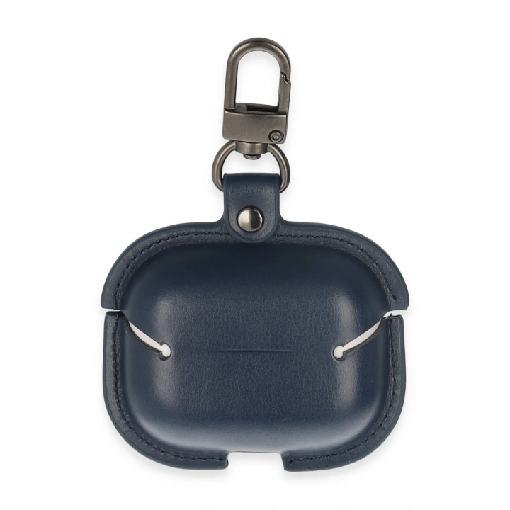 BFS  Airpods Pro 2 (2.nesil) Çanta Deri Kılıf - Lacivert