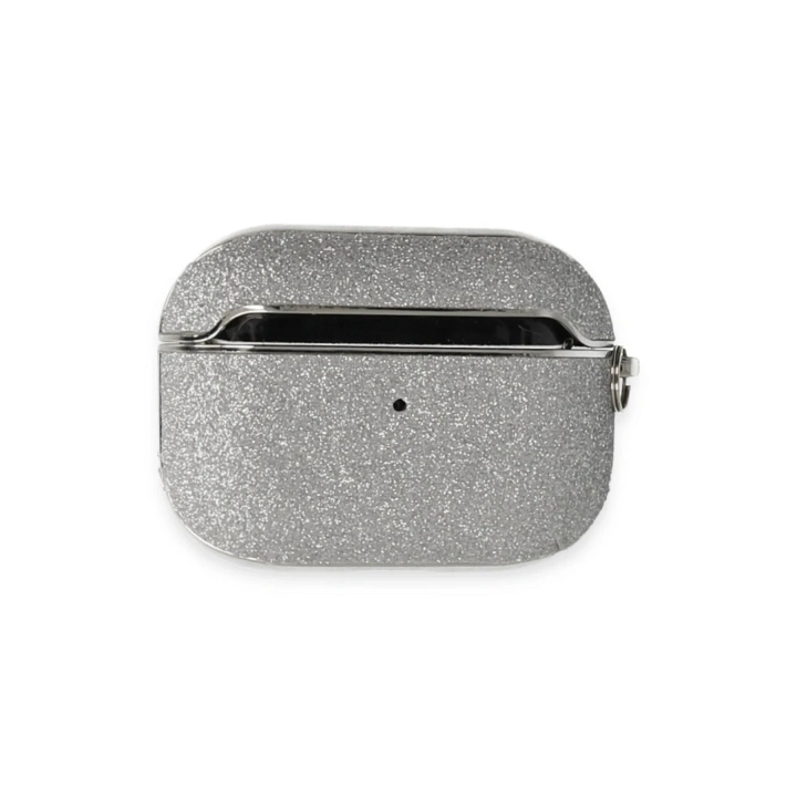 BFS Airpods Pro 2 (2.nesil) Spell Simli Kılıf - Gümüş