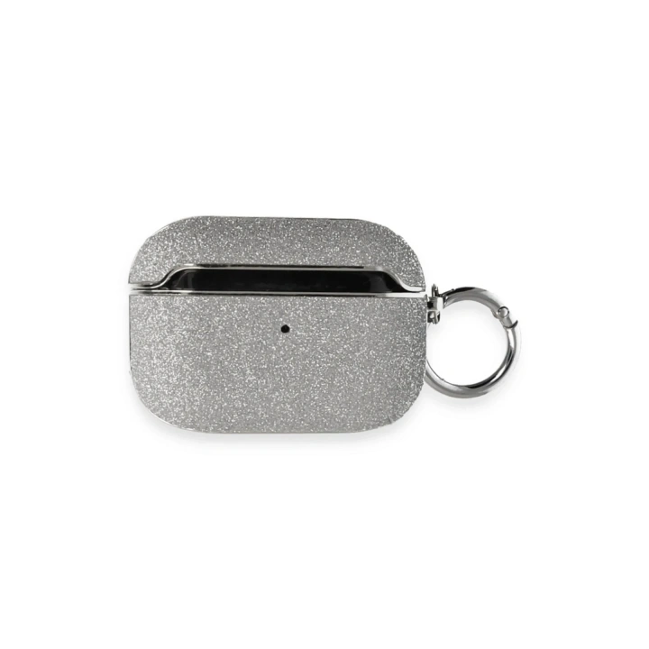 BFS Airpods Pro 2 (2.nesil) Spell Simli Kılıf - Gümüş
