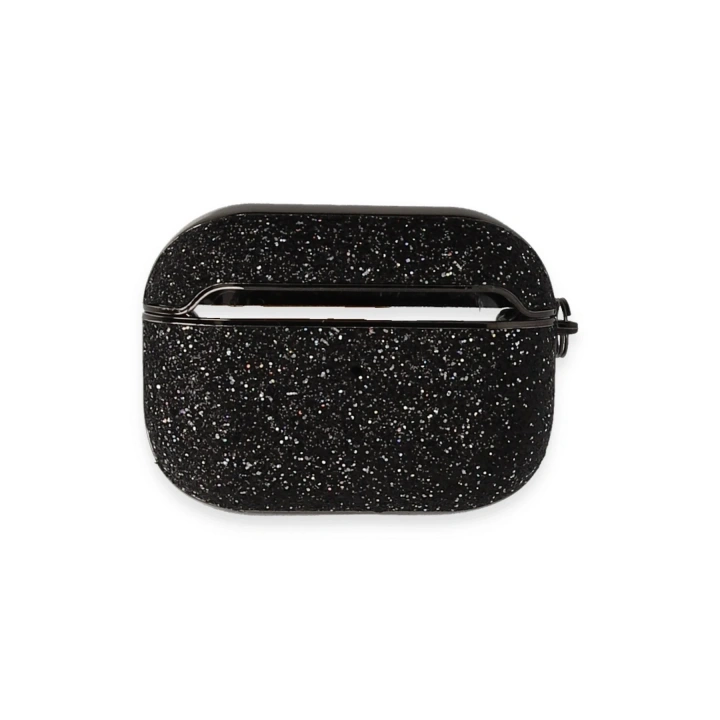 BFS  Airpods Pro 2 (2.nesil) Spell Simli Kılıf - Siyah