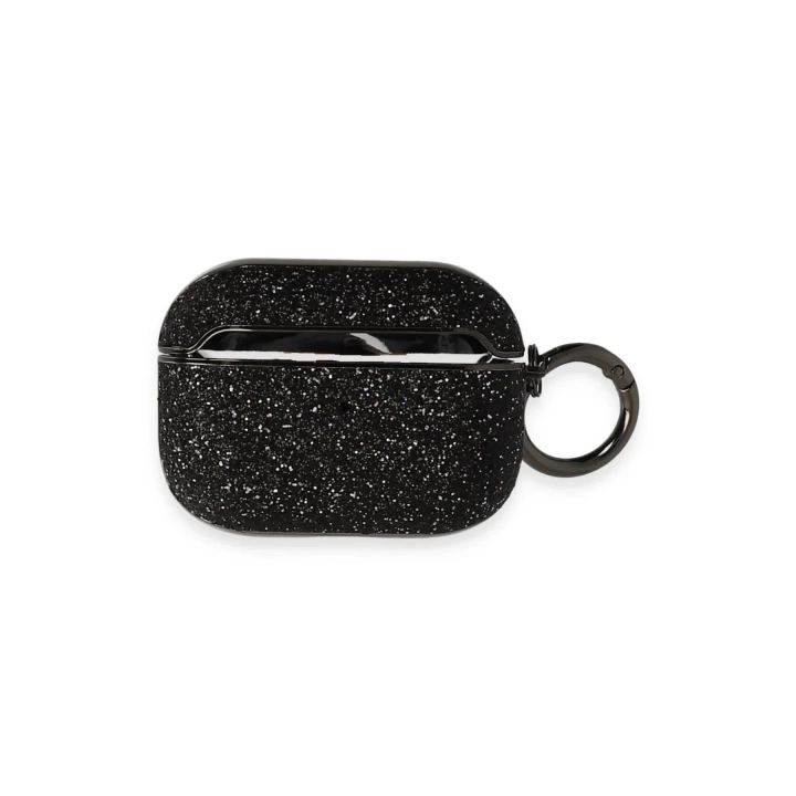 BFS Airpods Pro 2 (2.nesil) Spell Simli Kılıf - Siyah