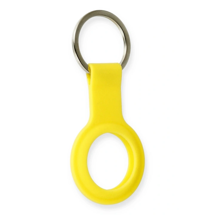 BFS  Airtag Silikon Kılıf - Sarı