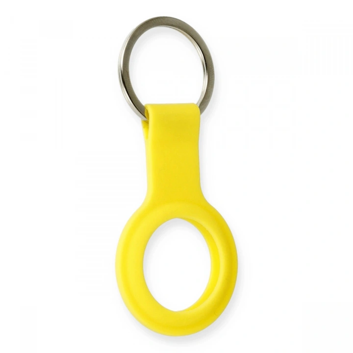 BFS  Airtag Silikon Kılıf - Sarı