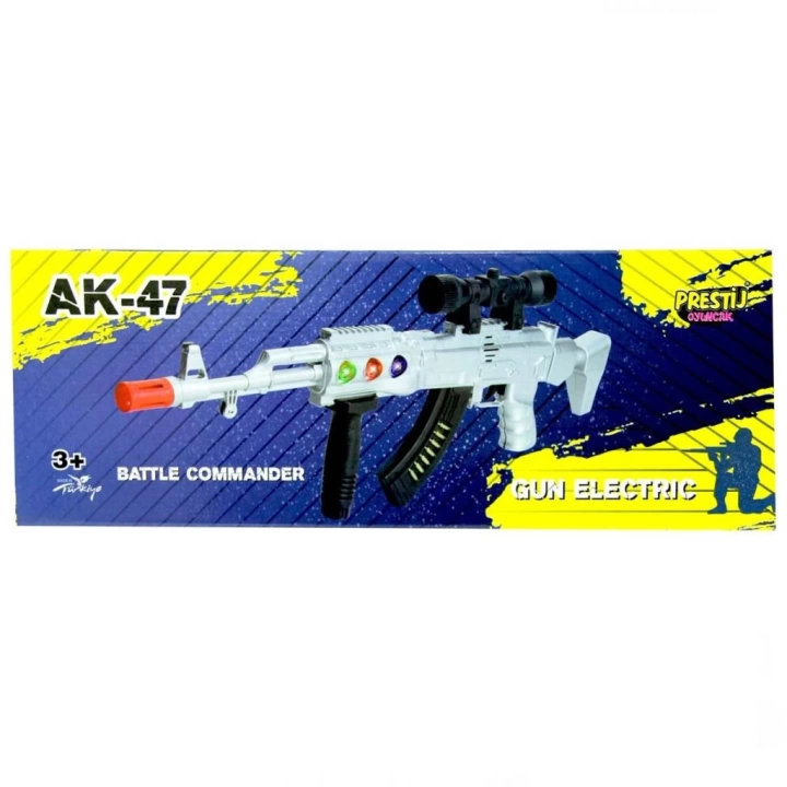 BFS   AK-47 Gun Electric Işıklı Sesli Tüfek