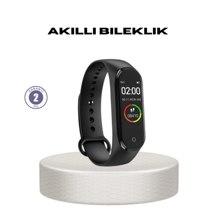 BFS Akıllı Bileklik 0.96 İnç Ekran Kalp Atışlı Kan Basınçlı IP67 Suya Dayanıklı