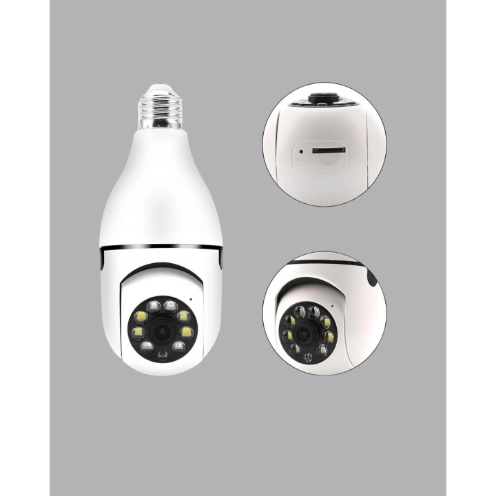 BFS Akıllı Duy Kamera 360 Derece Dönebilir ve PTZ Teknolojili