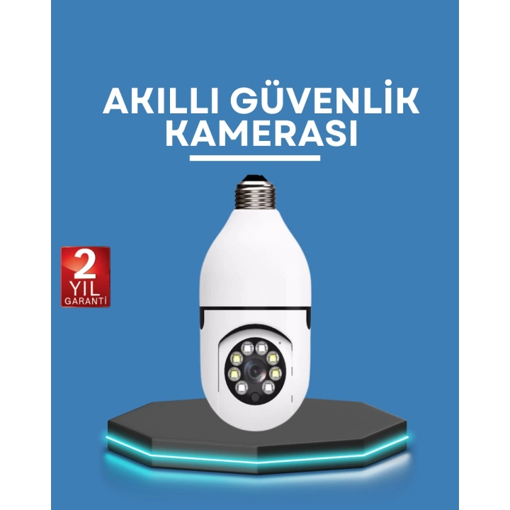 BFS Akıllı Güvenlik Kamerası Full HD Görüntü ve Gece Görüş Özellikli