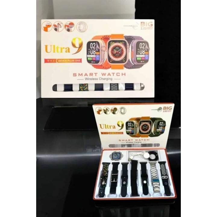 BFS Akıllı Saat Bluetooth Bağlantılı 2.09 İnç HD Ekran ve Çok Yönlü Sağlık Takibi