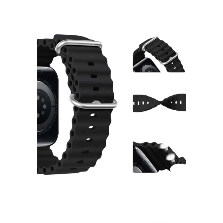 BFS Akıllı Saat Bluetooth Bağlantılı NFC ve GPS Uyumlu Nabız Ölçer Sesli Görüşme