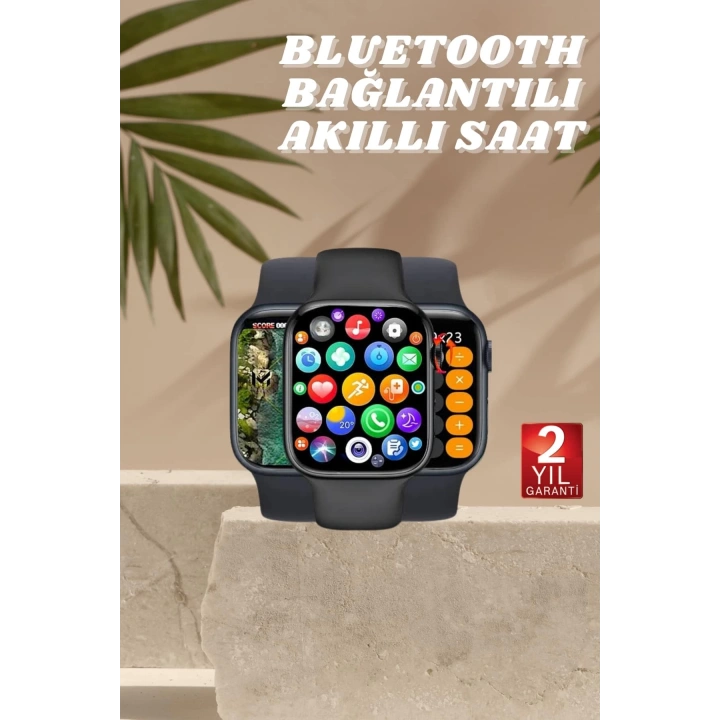 BFS Akıllı Saat Nabız Ölçebilen Adımsayar Kalori Hesaplama Tema Değiştirme GPS Uyumlu
