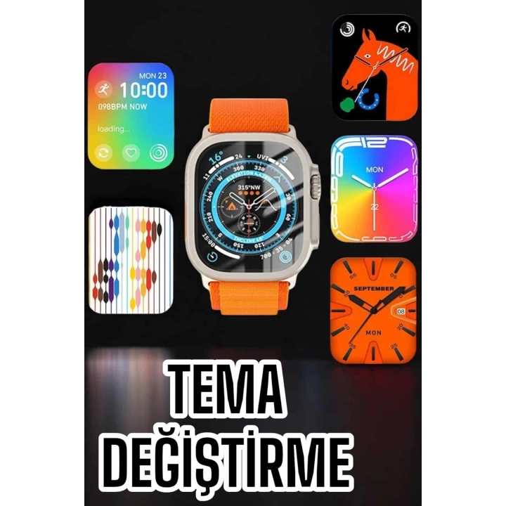 BFS Akıllı Saat Uyku ve Spor Takibi Yeni Nesil Bluetooth Bağlantılı Amoled Ekran