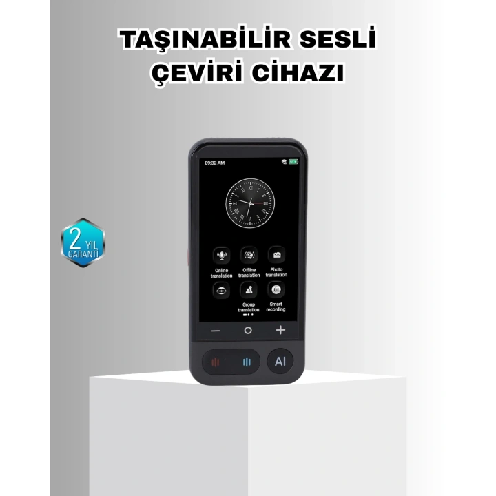 BFS Akıllı Taşınabilir Tercüman – 17 Çevrimdışı, 139 Çevrimiçi Dil Desteği