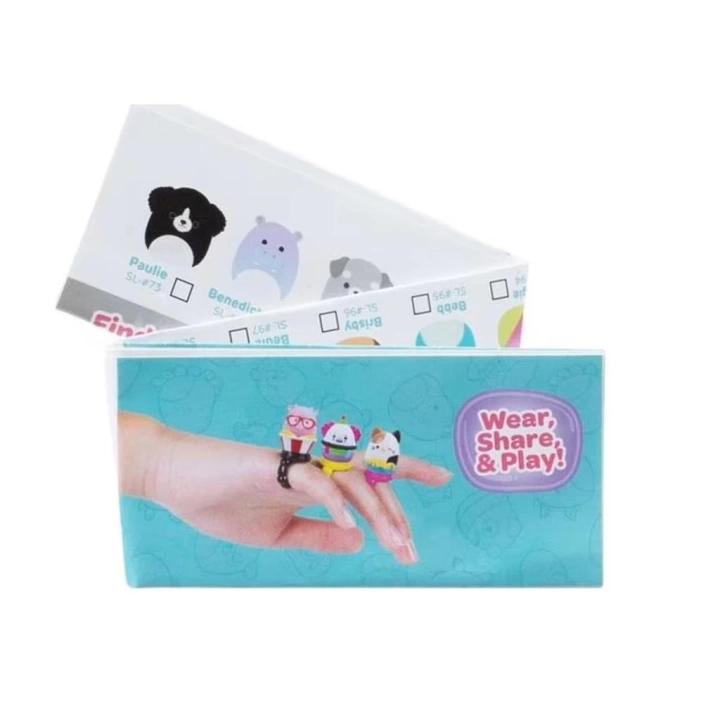 BFS   AL0001-1 Squish-a-longs 2 Figür + Yüzük Sürpriz Paket 24lü Display  Seri 1