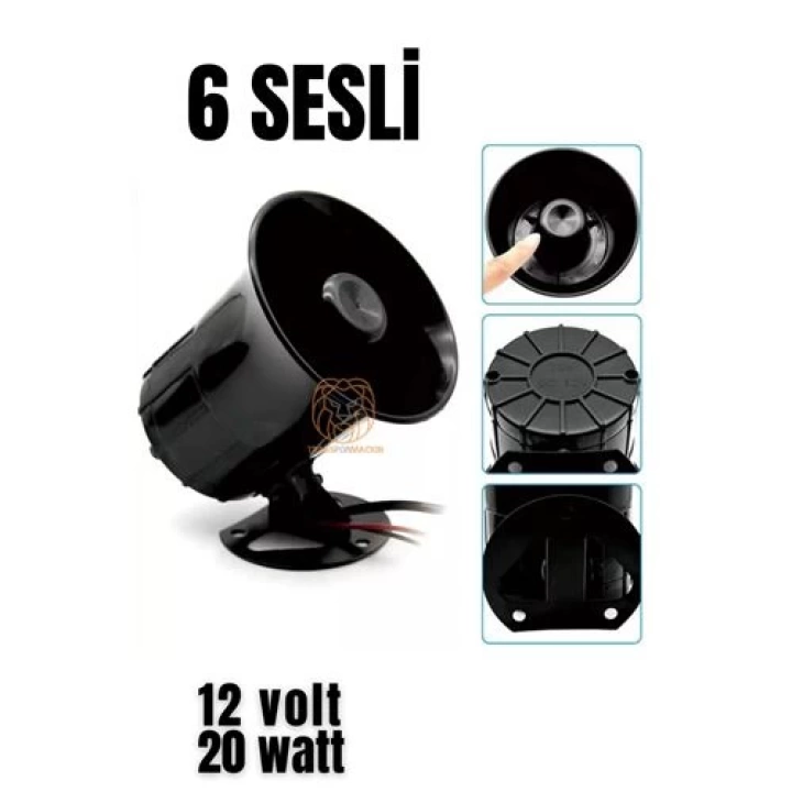 BFS  Alarm Sireni 6 Değişik Sesli