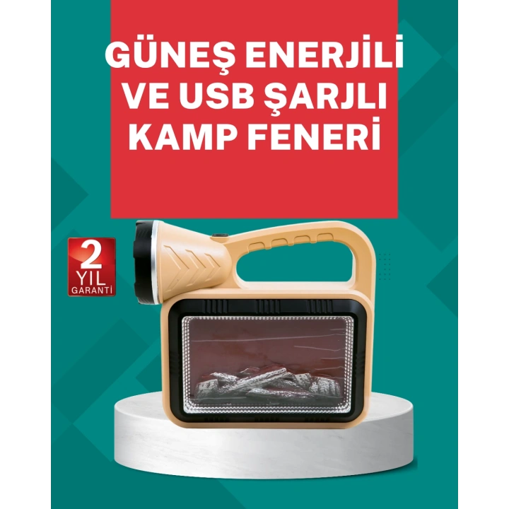 BFS Alev Efektli Güneş Enerjili Lamba – Su Geçirmez