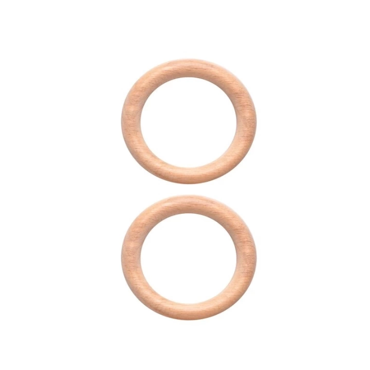 BFS Amigurimi Ahşap Halka 7 cm 2li