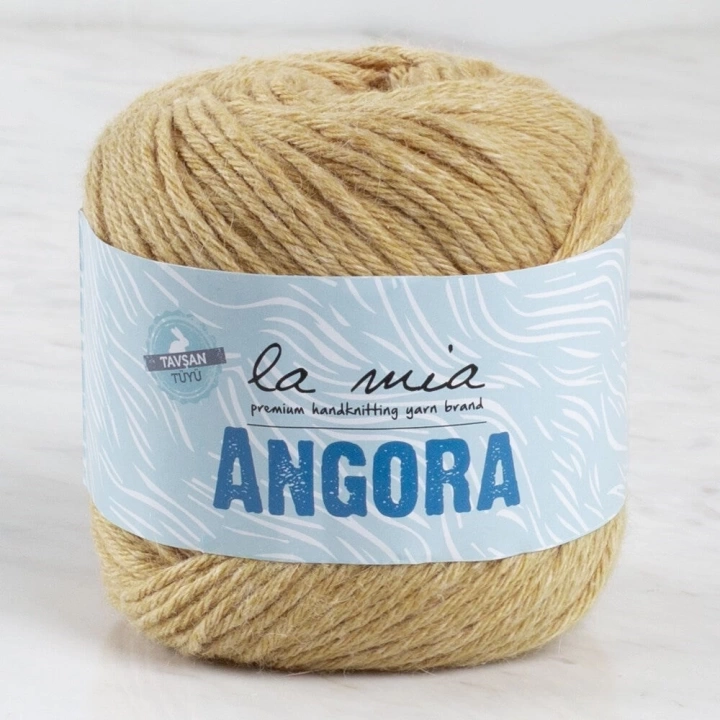 BFS  Angora 50gr Bej El Örgü İpi - L132 - 33807