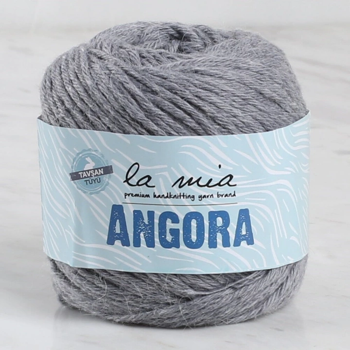 BFS  Angora 50gr Gri El Örgü İpi - L134 - 33809