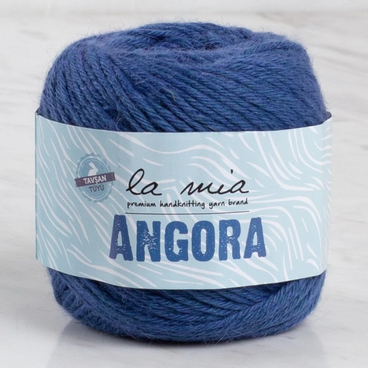 BFS  Angora 50gr Lacivert El Örgü İpi - L129 - 33803