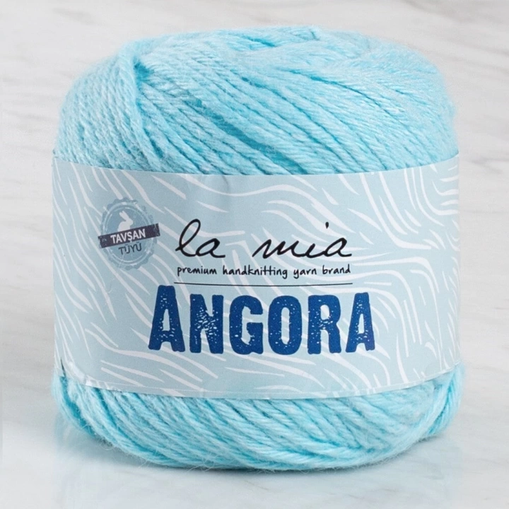 BFS  Angora 50gr Mavi El Örgü İpi - L071 - 33802