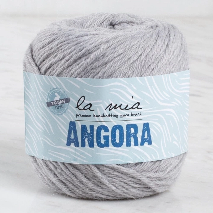 BFS  Angora Gri El Örgü İpi - L047 - 34013
