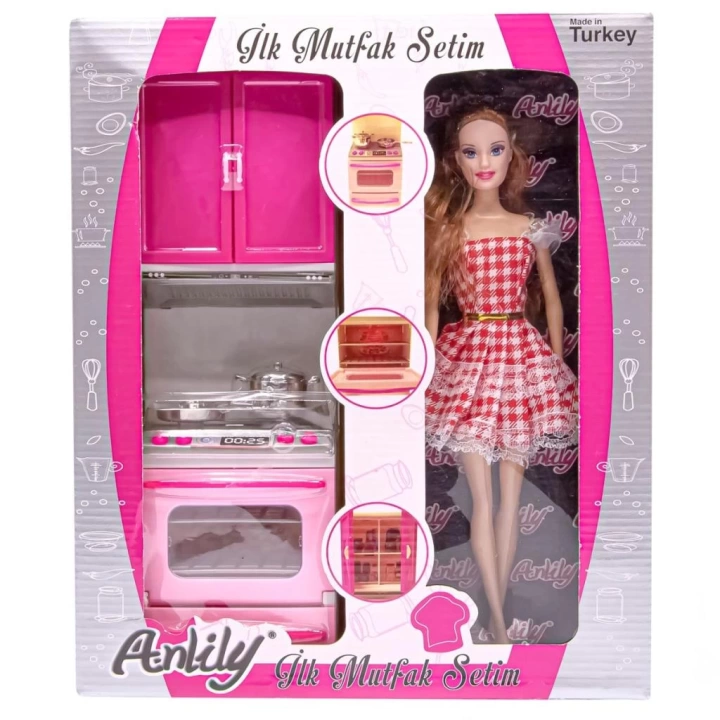 BFS   Anlily İlk Mutfak Setim Bebekli Fırın