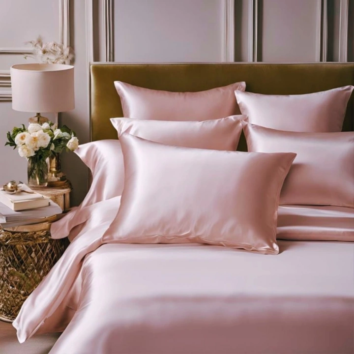 BFS Antibakteriyel Terletmeyen İpek Saten Yastık Kılıfı 2li 50x70 Pembe
