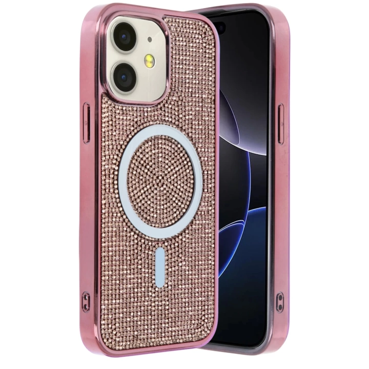 BFS  Apple iPhone 11 Helen Magsafe Kapak - Pembe