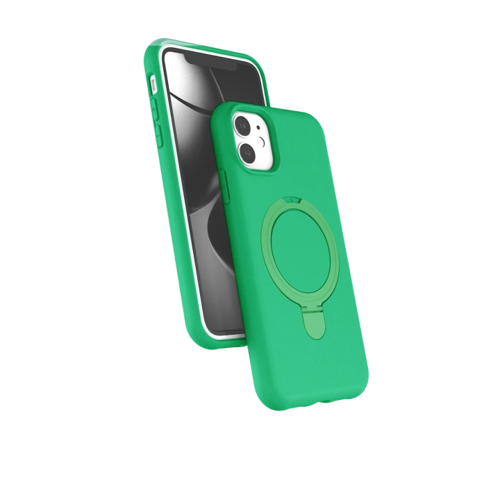 BFS  Apple iPhone 11 Regal Magsafe Standlı Kapak - Yeşil