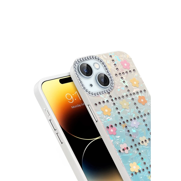 BFS Apple iPhone 14 Deco Desenli Kapak - Desen 10