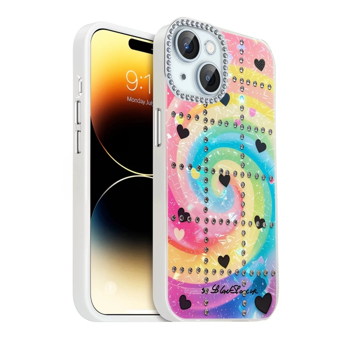 BFS Apple iPhone 14 Deco Desenli Kapak - Desen 2