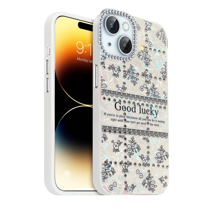 BFS Apple iPhone 14 Deco Desenli Kapak - Desen 7