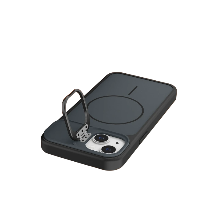 BFS  Apple iPhone 14 Pale Magsafe Standlı Kapak- Siyah