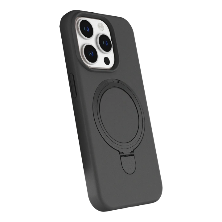 BFS  Apple iPhone 14 Pro Max Regal Magsafe Standlı Kapak - Titan Gri