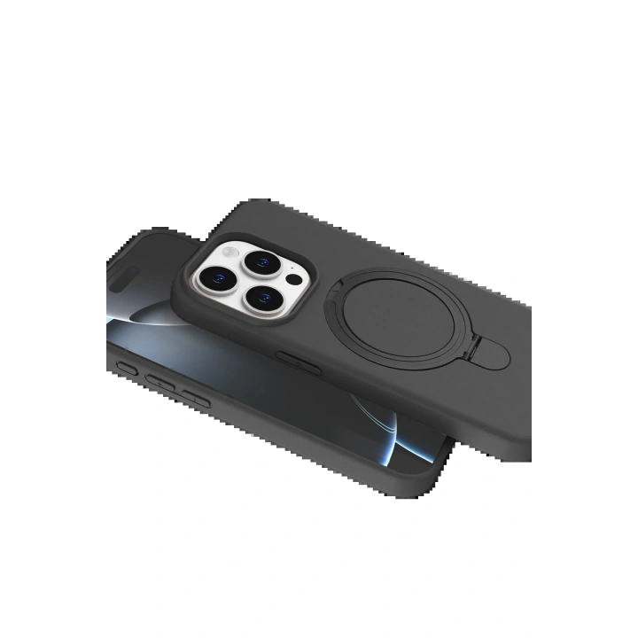 BFS Apple iPhone 14 Pro Max Regal Magsafe Standlı Kapak - Titan Gri