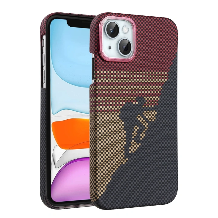 BFS  Apple iPhone 14 Vega Magsafe Kapak - Kırmızı