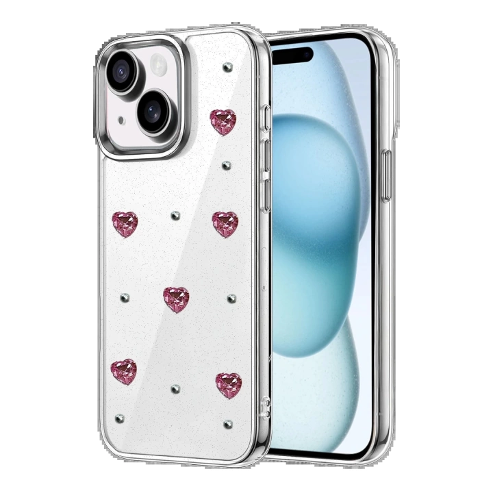 BFS Apple iPhone 15 Fiyonk Desenli Kapak - Desen 4