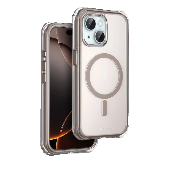 BFS Apple iPhone 15 Hulk Magsafe Kapak - Çöl Titanyum