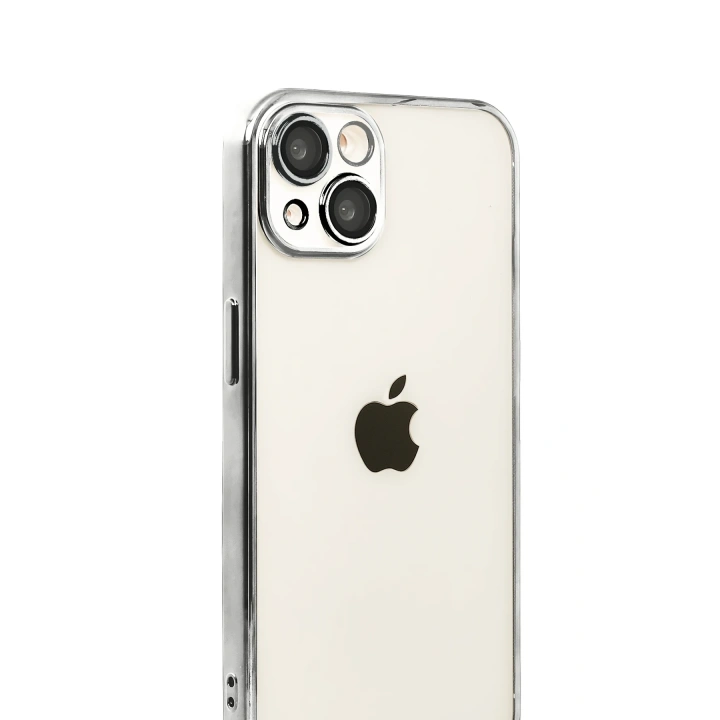 BFS  Apple iPhone 15  Lensli Silikon - Titan Gri