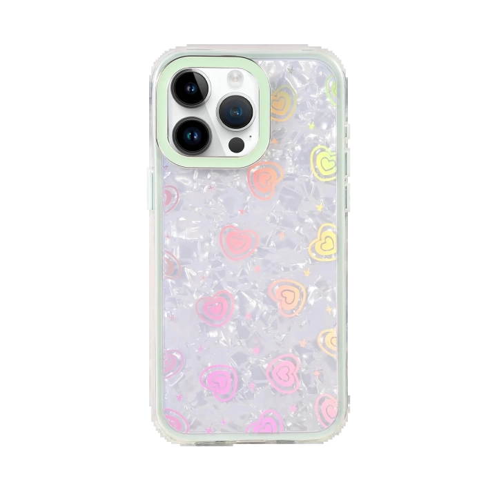 BFS Apple iPhone 15 Lumi Desenli Kapak - Açık Mavi