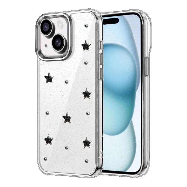 BFS Apple iPhone 15 Plus Fiyonk Desenli Kapak - Desen 8